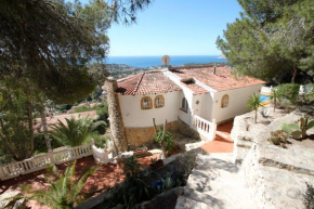 Bellevue - sea view holiday home with private pool in Benissa